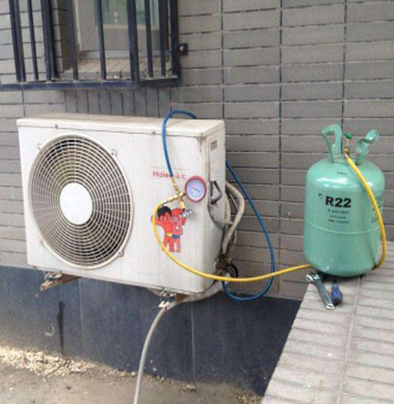 开鲁空调加氟